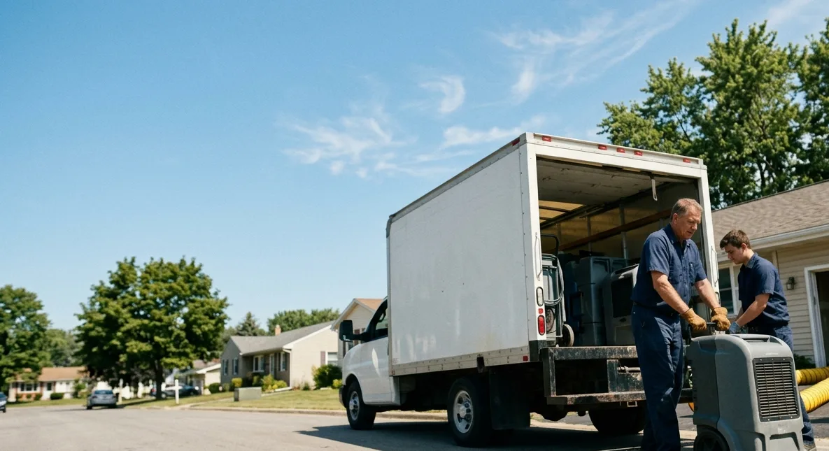 Water Damage Cleanup in Reesville, OH near me